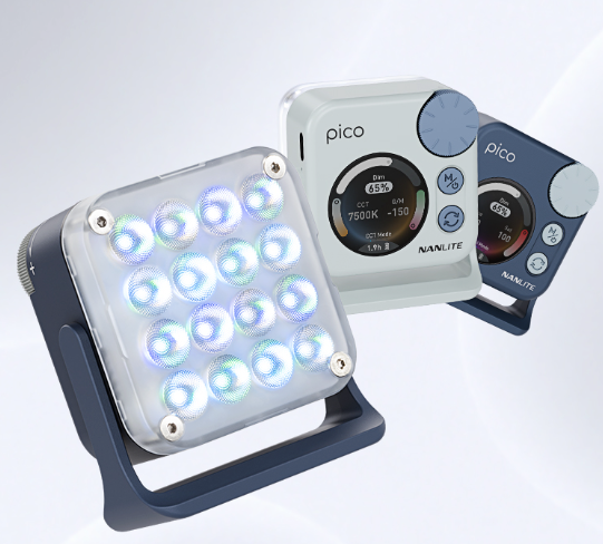 Nanlite Pico RGBW LED Mini Pocket Light — إضاءة جيب لحسن علوان